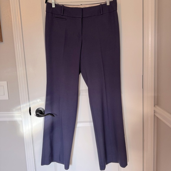 LOFT Julie Elegant Blue Straight Leg Woman’s  Pants - Picture 1 of 5